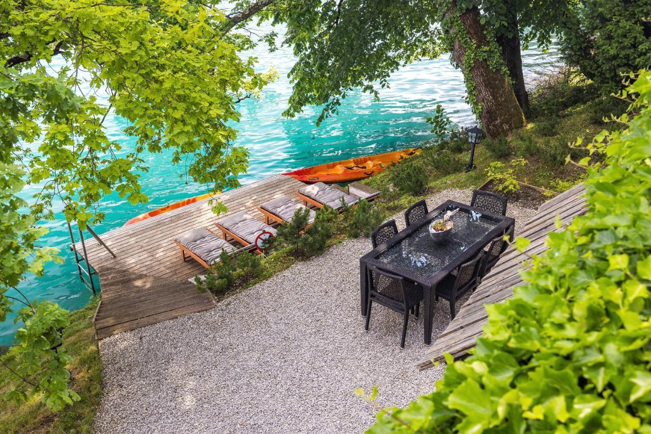 Private Beach House On Lake Bled Luaran gambar